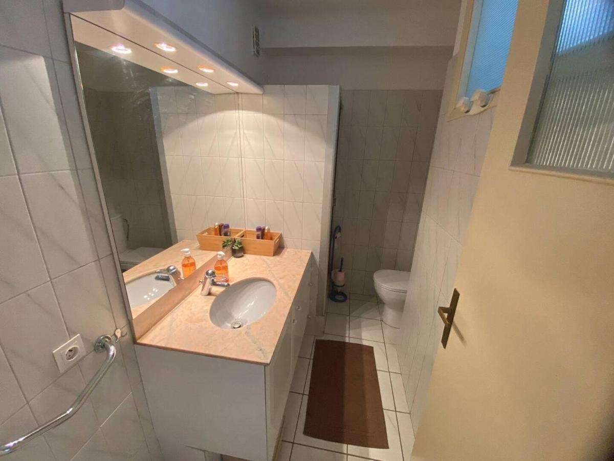 Flat in Juan Apartment Antibes Bagian luar foto