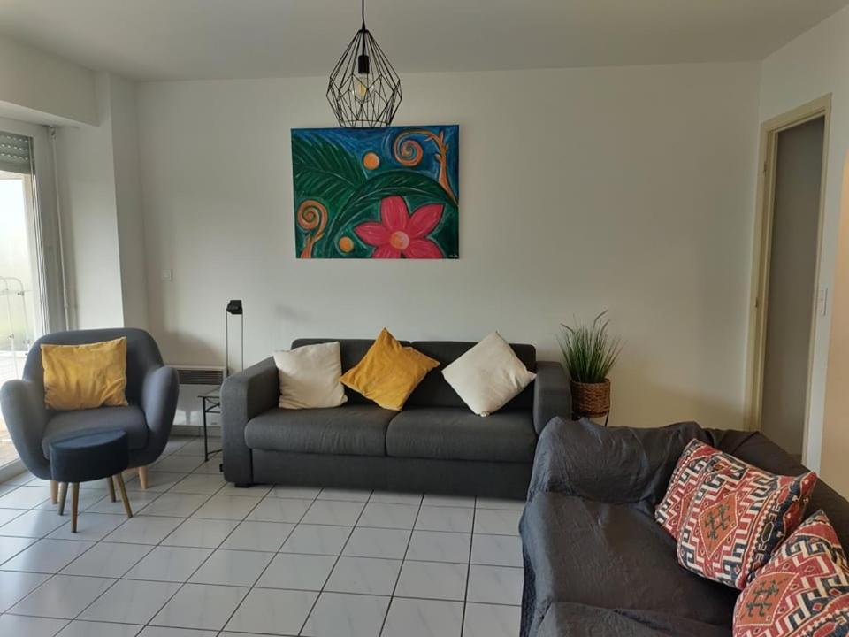 Flat in Juan Apartment Antibes Bagian luar foto
